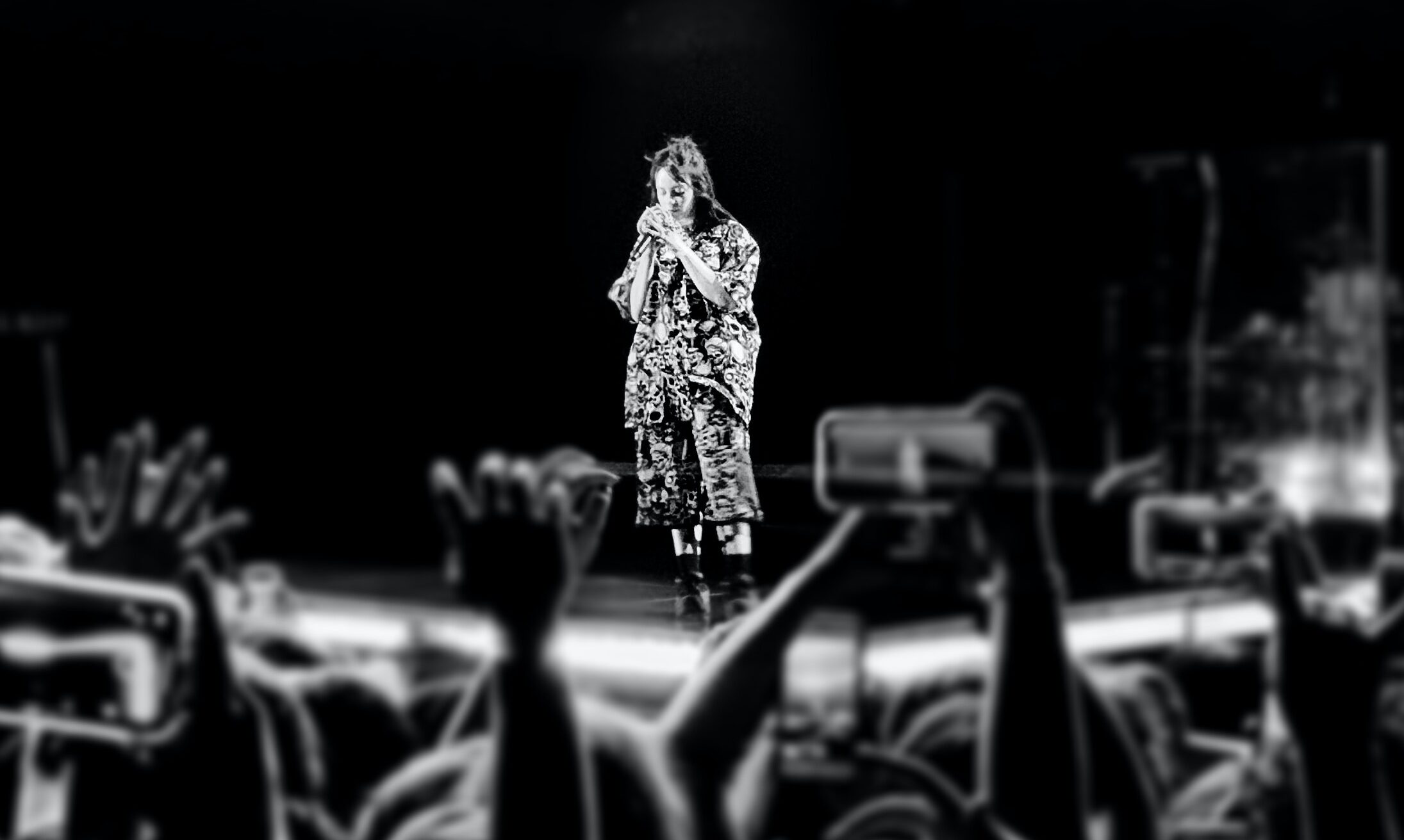Billie Eilish live on stage