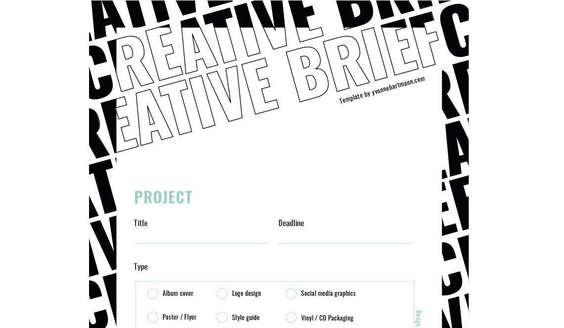 Creative Brief - banner