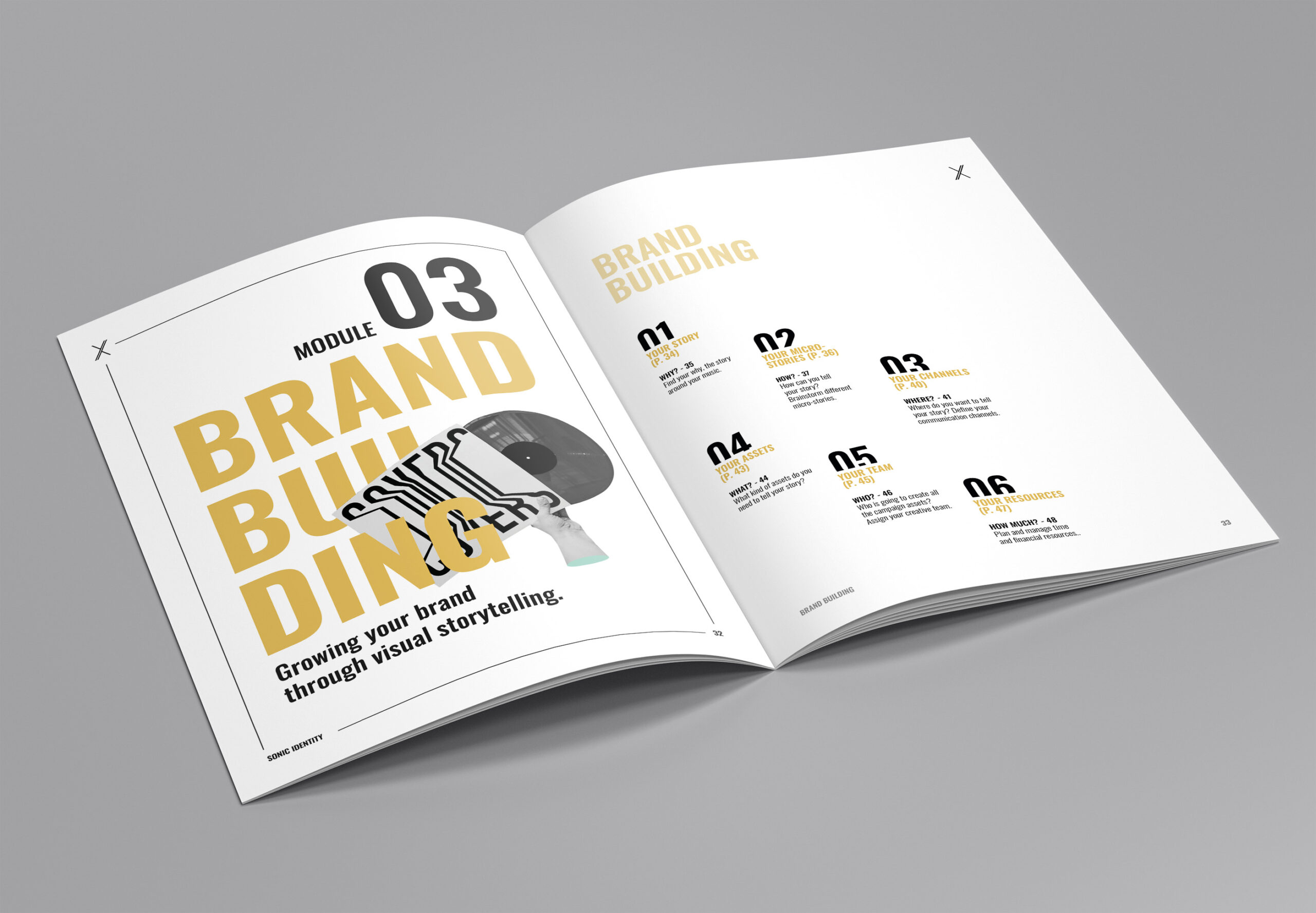 Music Promotion with Purpose - Workbook Brand Building Course for Musicians