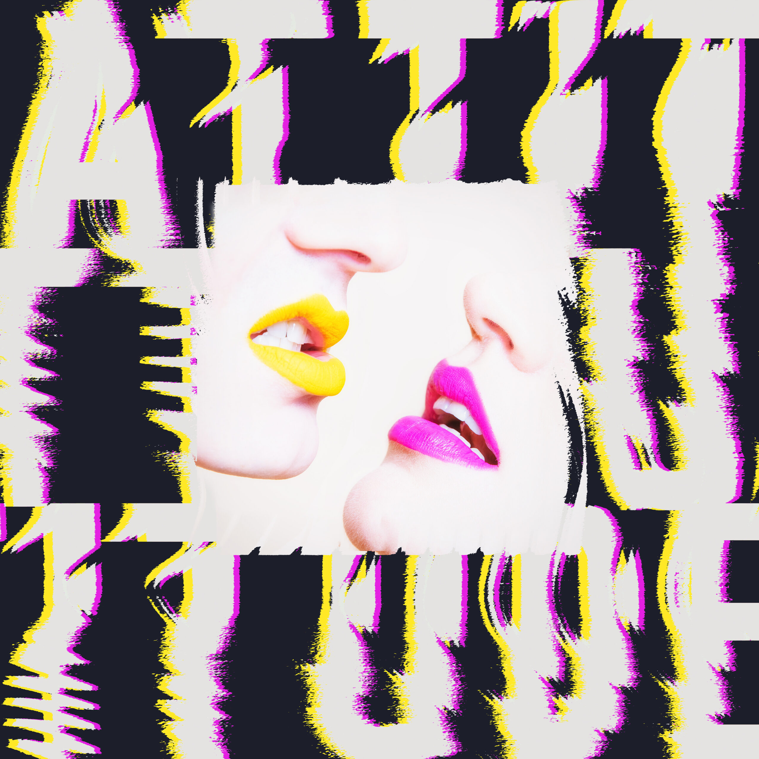Cover art for NOSOYO's single "Attitude" by Yvonne Hartmann