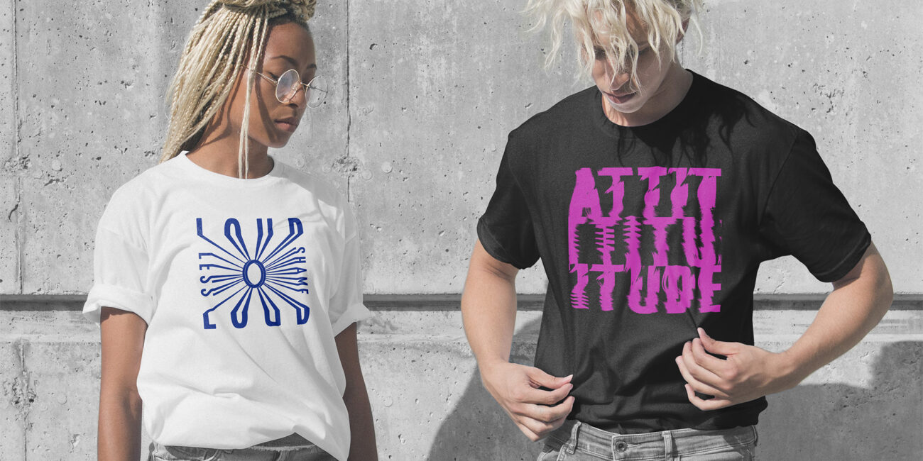 Band merch design for indie-pop duo NOSOYO by Yvonne Hartmann